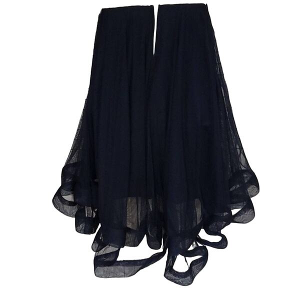 Blue and White Rhinestone Detailed Dress - Picture 7 of 8